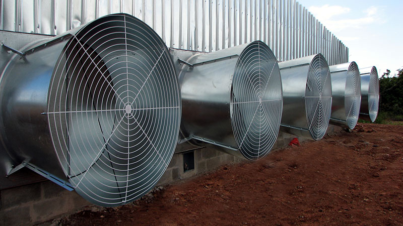 Maintaining And Servicing Agricultural Fans
